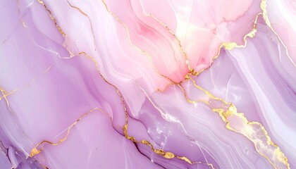 ピンクとゴールドのエレガントな大理石テクスチャ背景Elegant Pink and Gold Marble Texture Background	