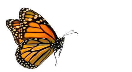 Fototapeta premium Butterfly isolated on transparent background