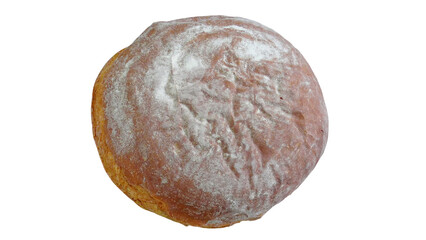 Bread making in the oven and bread types