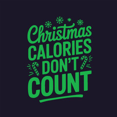 Merry Christmas Typography Design