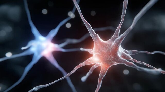 Neural network visualization with pulsating nodes representing happiness, sadness, and curiosity, symbolizing AI-driven emotion recognition and interactive psychological modeling. cinematic color