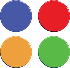 Set of highlight icons for promotions and buttons