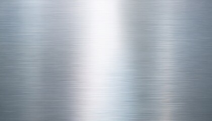 White Polished Metal Texture Holographic Effect Light Glossy Surface Empty Background