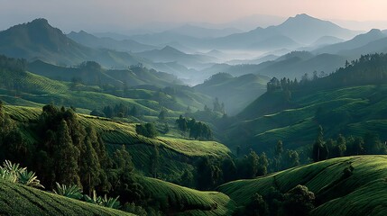 Stunning nature scenery of tropical paradise high resolution picture