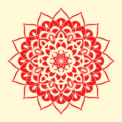 Radiant Mandala: An intricate mandala design, radiating vibrant energy, and timeless beauty. This exquisite artwork symbolizes balance, harmony, and spiritual insight.