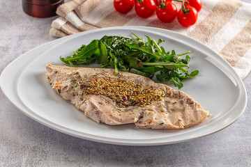 Dietary healthly food - turkey sous-vide