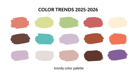 Color Trends 2025-2026 A Palette of Inspiration and Contemporary Hues for Design