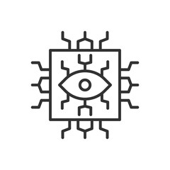 Eye Chip Icon