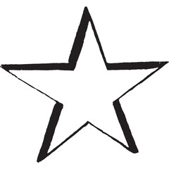 Star symbol. Abstract textures signs