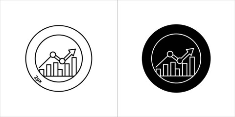 Business chart analysis and growth