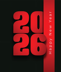 Red sale sign with the word sale on a red background symbolizing a discount for a new year holiday buy