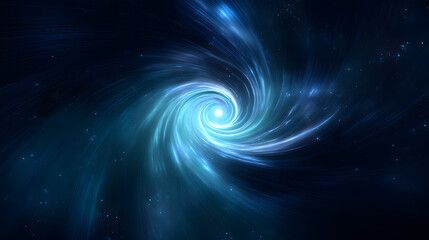 Futuristic glowing blue orb with electric sparks, circular energy ring on dark background. Abstract digital artwork, sci-fi power sphere.
