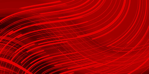 abstract red background with lines