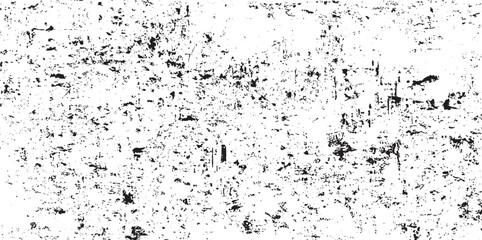Scratched and Cracked Grunge Urban Background Texture Vector. Dust Overlay Distress Grainy Grungy Effect. Distressed Backdrop Vector Illustration. Isolated Black on White Background. EPS 10.