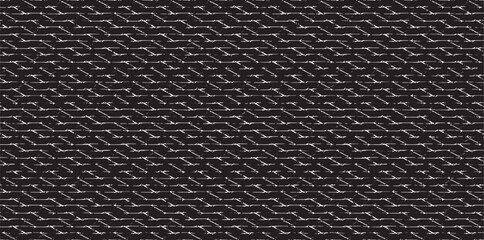 Monochrome texture composed of irregular graphic elements. Distressed uneven grunge background. Abstract vector illustration. Overlay for interesting effect and depth. Isolated on white background.