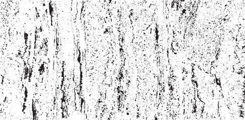 Monochrome texture composed of irregular graphic elements. Distressed uneven grunge background. Abstract vector illustration. Overlay for interesting effect and depth. Isolated on white background.
