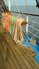 rigging of sailboat masts