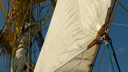 background - sailing ship