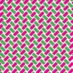 Seamless pattern of interwoven lines of colorful christmas colors striped geometric pattern-01