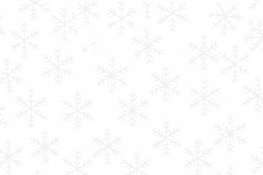 Falling white snowflakes creating a winter pattern, cold crystal graphic element for christmas and holiday seasons on transparent background
