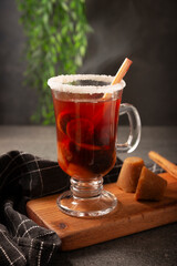 Ponche de Frutas Navideño. In Mexico, Christmas fruit punch is a hot fruit-infused drink, traditionally consumed in the December season during posadas and Christmas Eve.