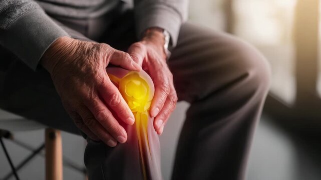 Managing knee pain through gentle exercises and stretches for improved mobility and relief