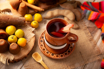 Ponche de Frutas Navideño. In Mexico, Christmas fruit punch is a hot fruit-infused drink, traditionally consumed in the December season during posadas and Christmas Eve.