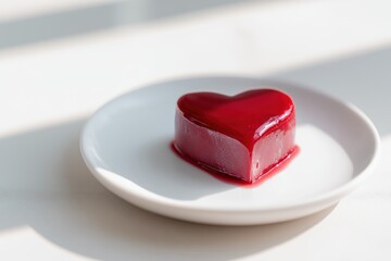 A clear glass vase with yellow tulips stands on a modern white table by a window
