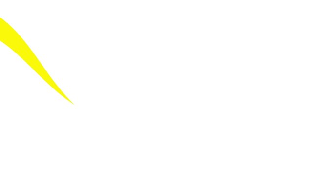 Animated yellow drop of liquid moving. Fluid effect. Looped video. Vector illustration isolated on white background. 