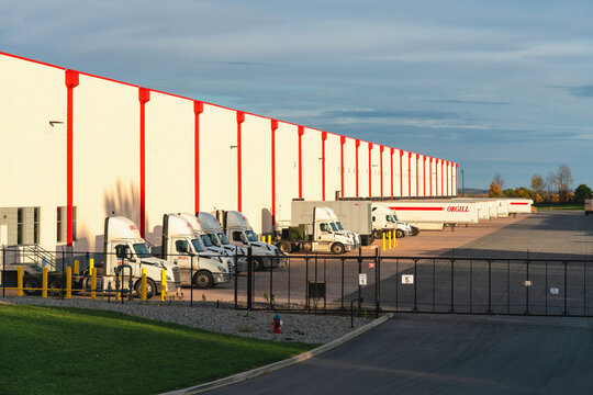 Rome, NY - Oct 18, 2025: Wide view of Orgill, Inc., is the world's largest independent hardlines (hardware and home improvement) distributor, founded in 1847 with 13000+ retail locations in the USA
