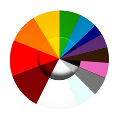 Obraz premium Photo of 3D pie chart isolated on transparent background