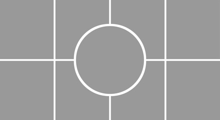 Modern bento box illustration with vibrant color elements