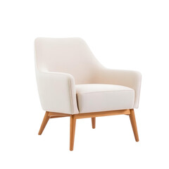 Photo of armchair isolated on transparent background