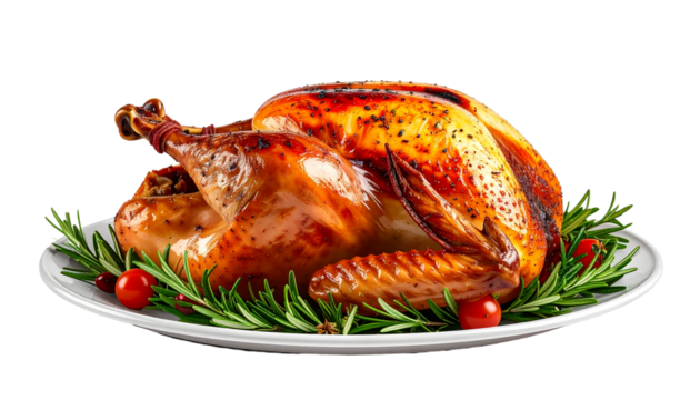 Delicious whole baked chicken with roasted vegetables on a plate, perfect for food blogs, recipe design, restaurant menus, and culinary presentations.