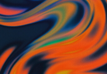 Dark grainy gradient abstract background, color blending effect, aesthetic soft texture