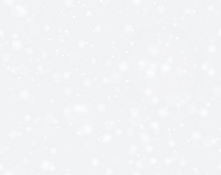 Seamless PNG white snowfall light effect isolated on transparent background. Special semitransparent overlay for winter mood design, wrapping paper or Christmas page fill layer