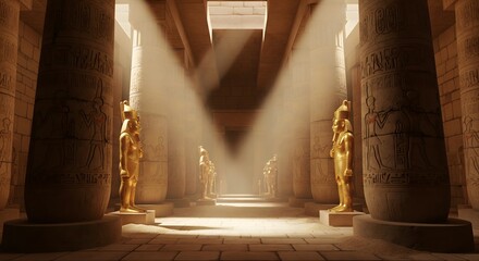 Ancient Egyptian Temple Gate