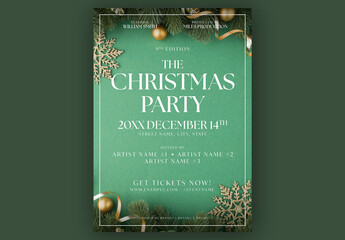 Christmas Poster Layout