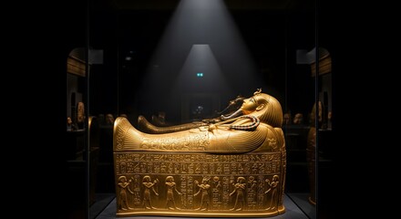 Pharaoh Sarcophagus Display