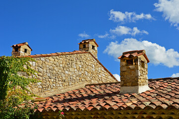 Fragment of a stone building