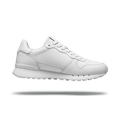 Minimal Footwear Mockup with Realistic Texture and Shadow
