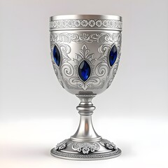antique silver cup