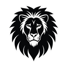 lion head vector
