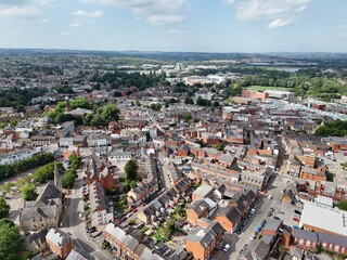 Banbury historic market town UK drone,aerial © Air Video UK 