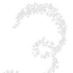 Sparkling starry swirl creating a magical enchanting festive celebratory effect perfect for holiday events and special occasions