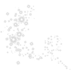 Sparkling abstract light particles creating a magical festive holiday atmosphere, perfect for celebrations and special occasions.