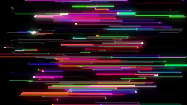 Neon Light Color Background Loop Background
