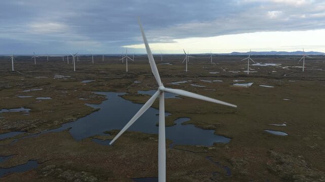 Sustainable energy from wind towers spread across Norway&rsquo;s land