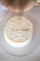 family tradition of celebrating the first child's birthday every month