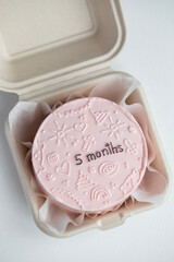 Homemade Baby Cake  - 5 Months